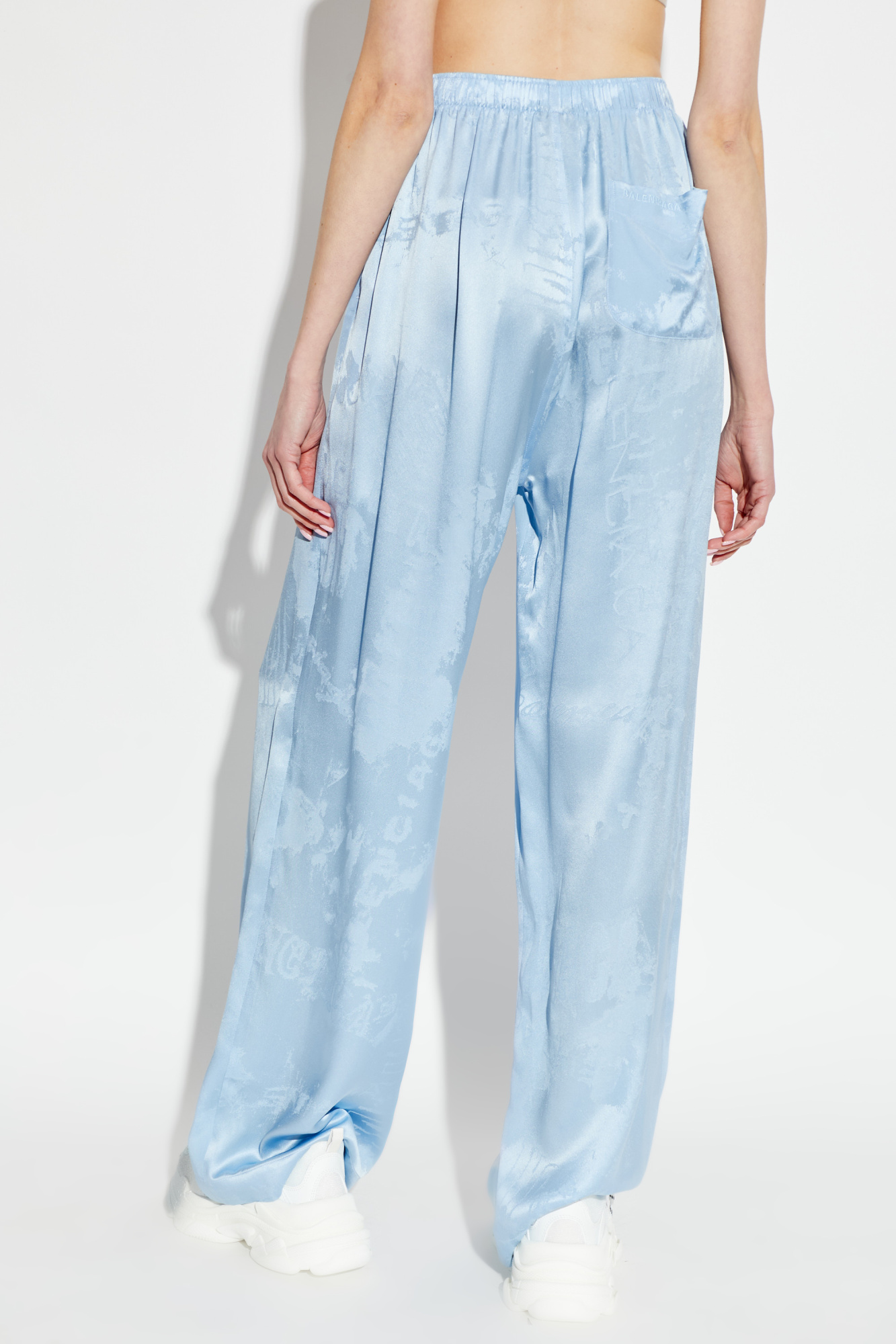 Balenciaga Loose-fit silk pants | Women's | Vitkac